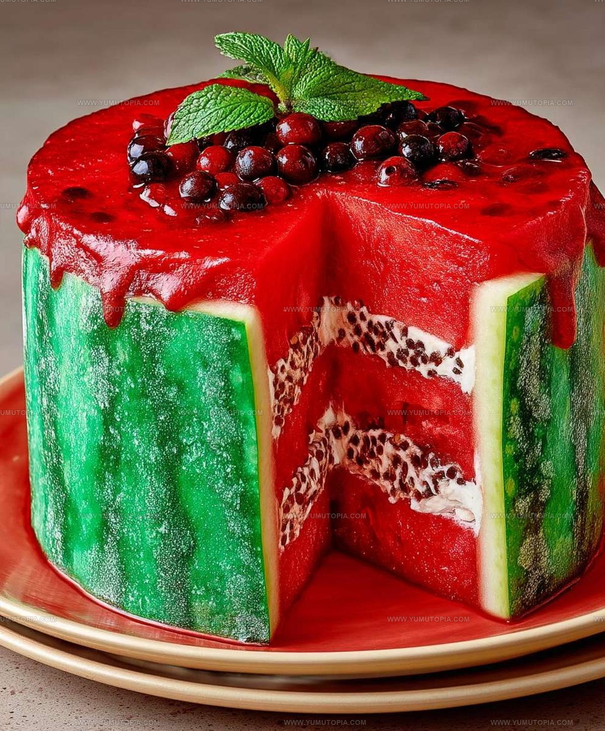 Watermelon Cake Recipe
