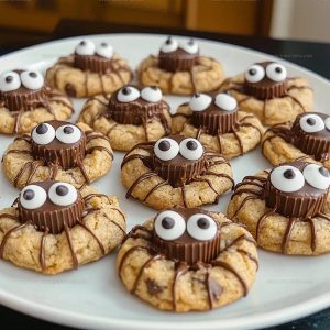 Peanut Butter Spider Cookies Recipe