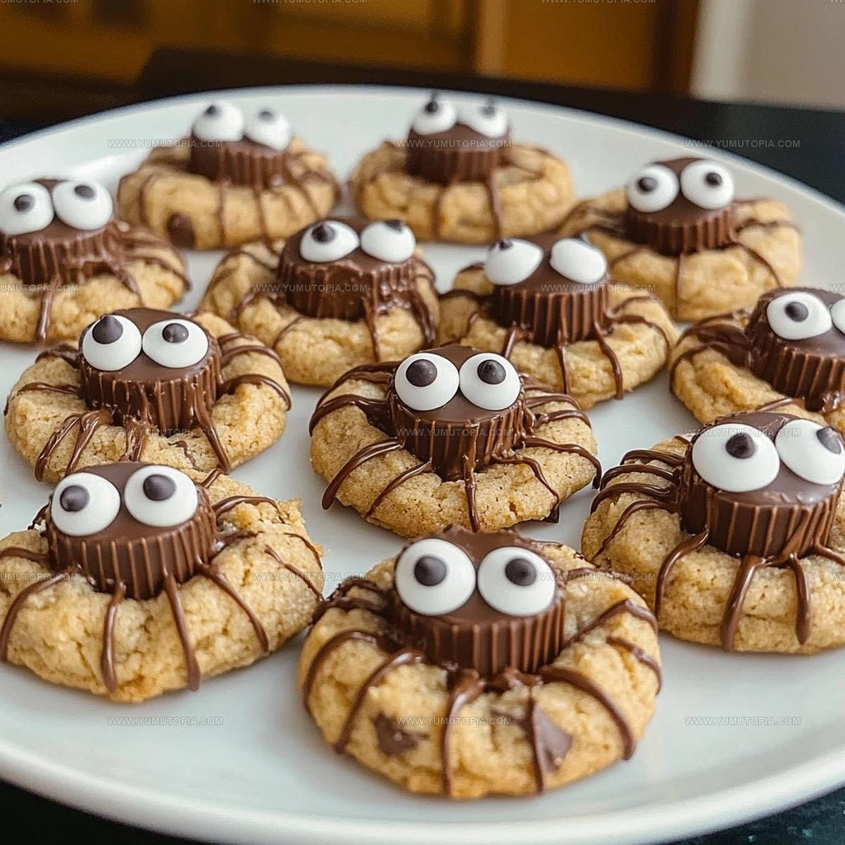Peanut Butter Spider Cookies Recipe