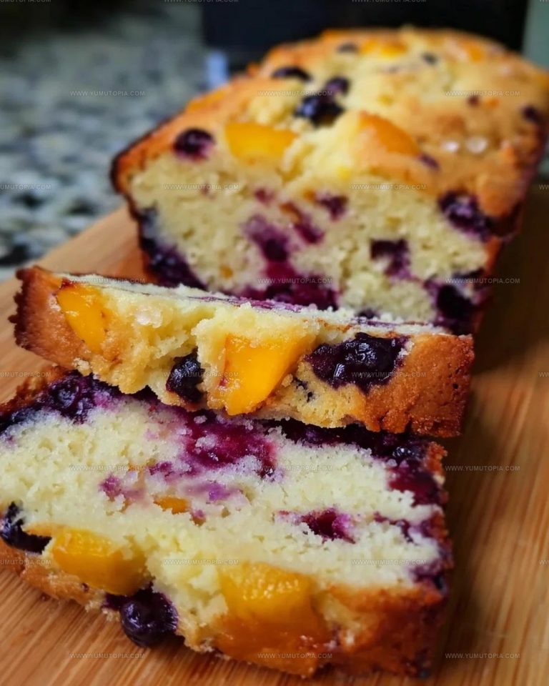 Blueberry Peach Bread Recipe