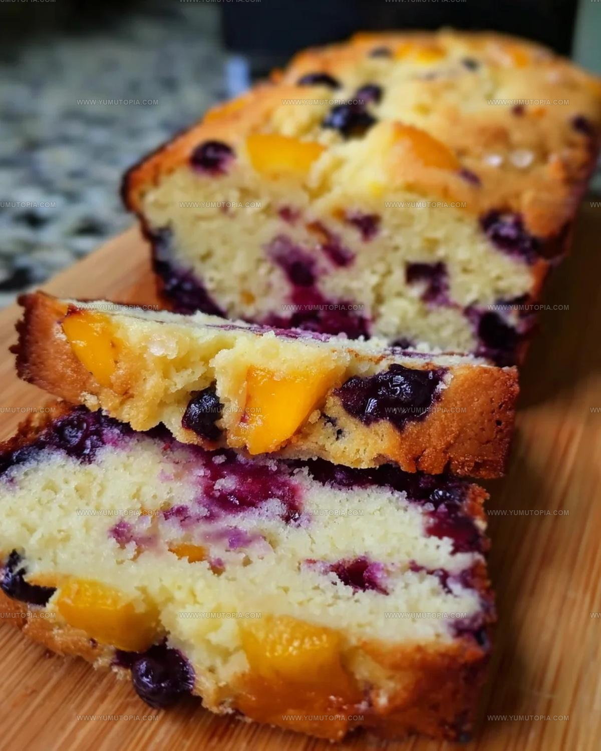 Blueberry Peach Bread Recipe