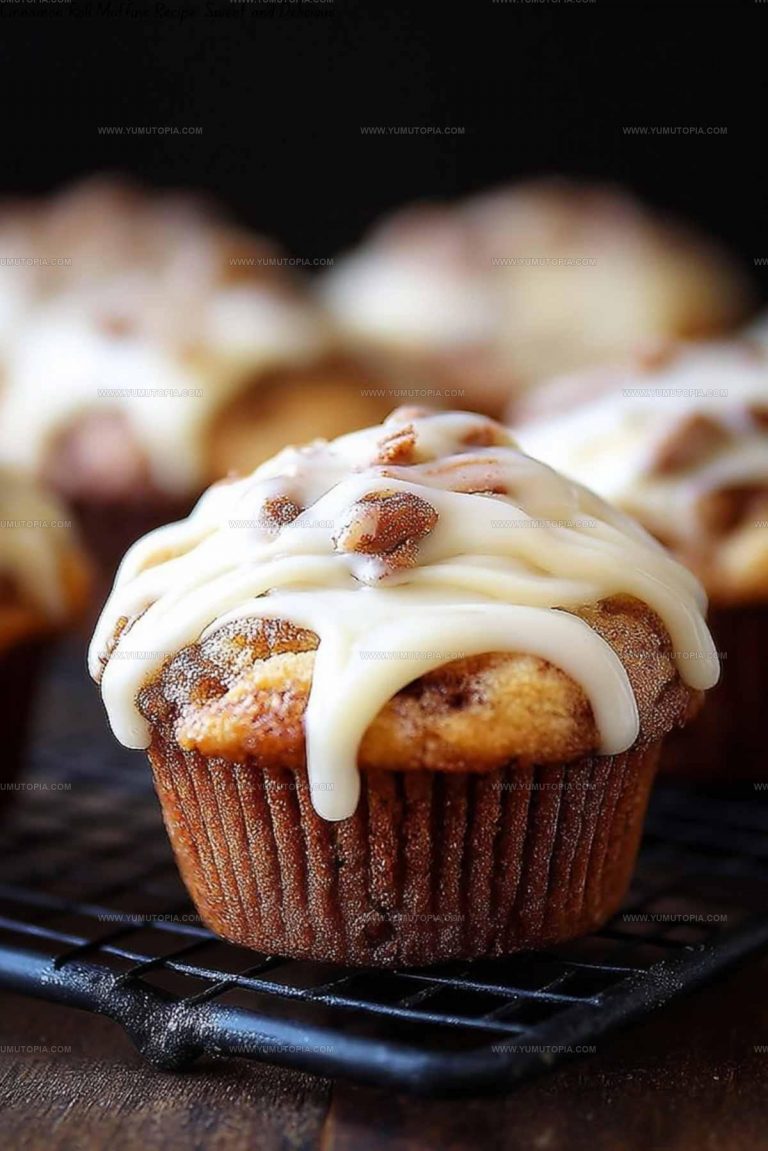 Sweet Cinnamon Roll Muffins Recipe