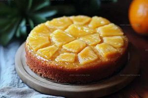 Pineapple Condensed Milk Cake Recipe