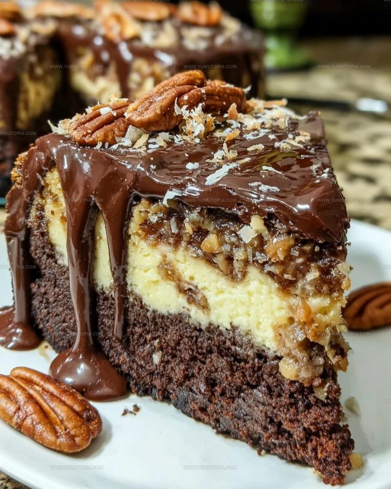 Outrageous Chocolate Coconut Cheesecake Recipe