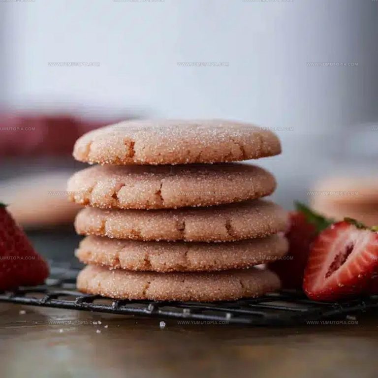 Sparkly Strawberry Sugar Cookies Recipe