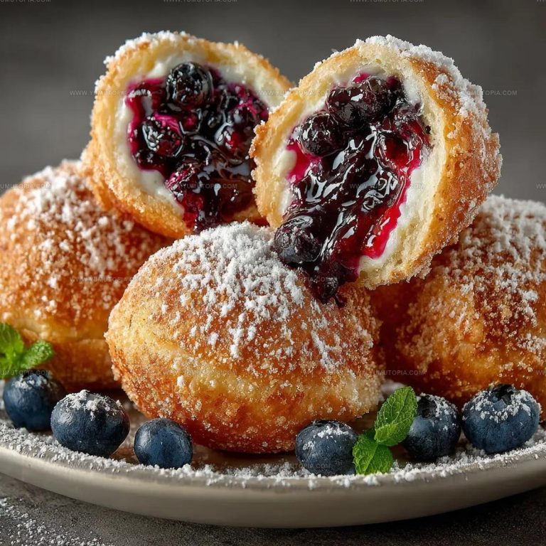 Blueberry Pie Bombs Recipe