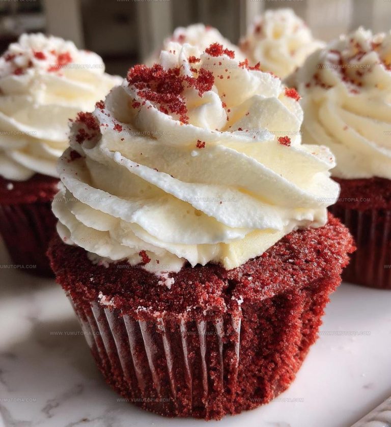 Red Velvet Cheesecake Cupcake Recipe
