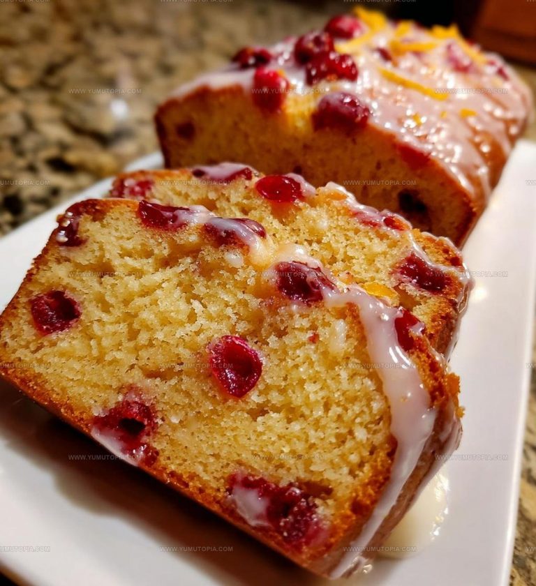 Orange Cranberry Bread Glaze Recipe
