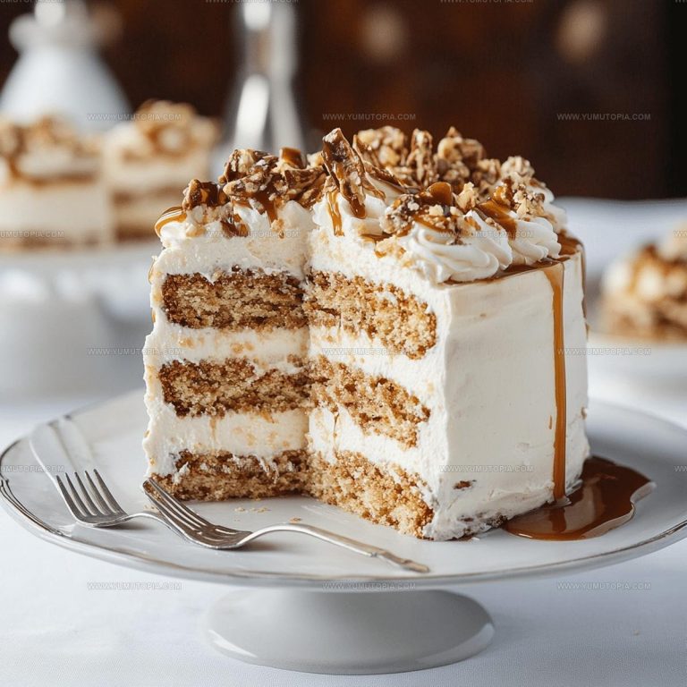 Caramel Crumble Cake Recipe