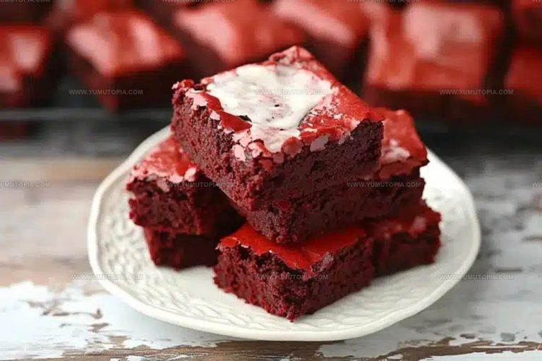Red Velvet Kiss Brownies Recipe