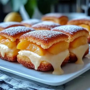 Peach Creme Fraiche Pound Cake Recipe