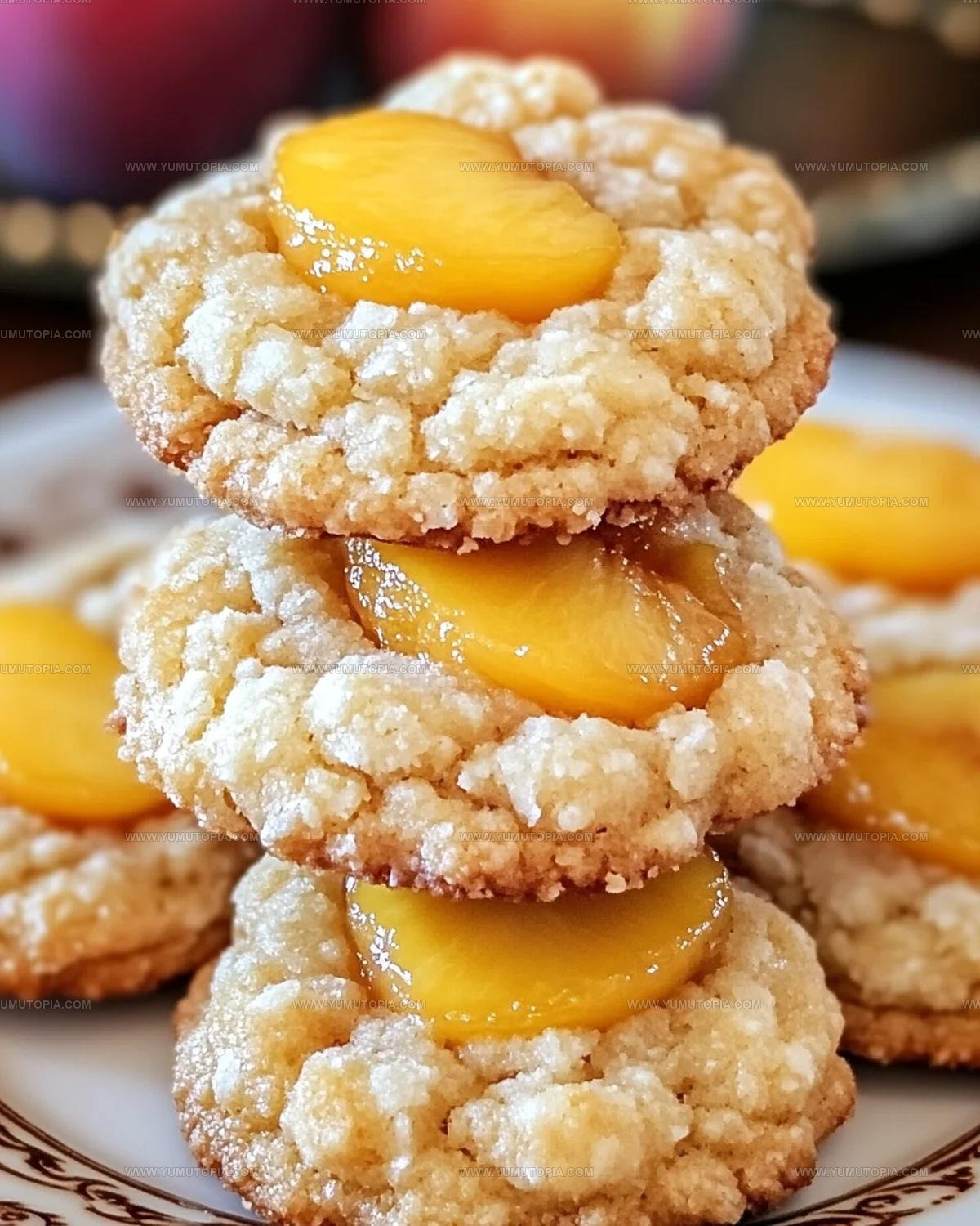 Peach Cobbler Cookies Recipe