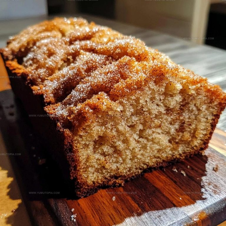 Spiced Apple Cider Donut Loaf Recipe