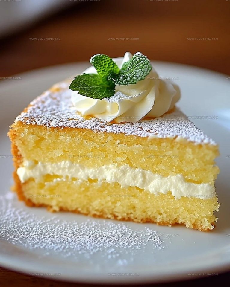 Lemon Custard Cloud Cake Recipe