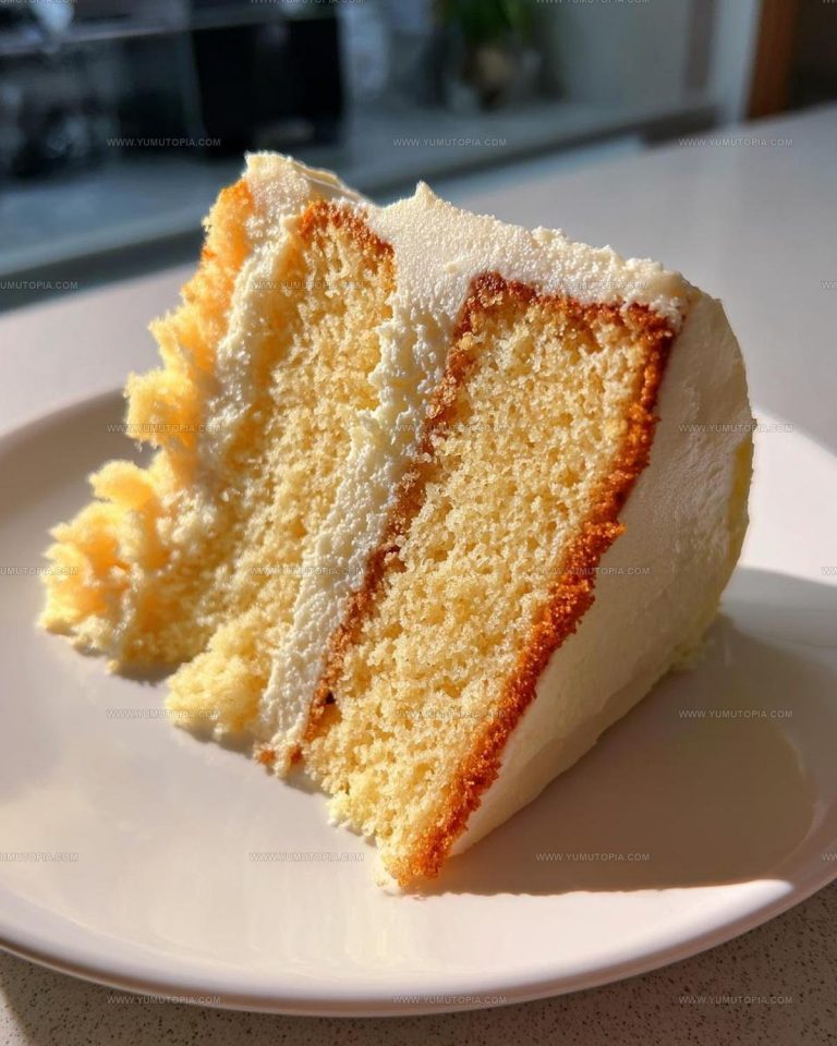 Soft Vanilla Sheet Cake Recipe