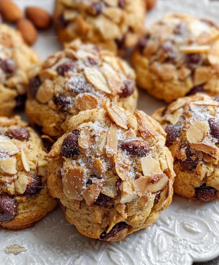 Almond Chocolate Chip Cookies Recipe