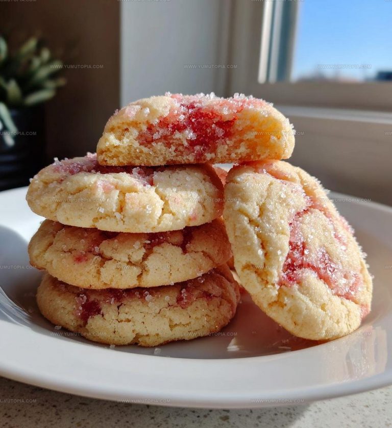 Strawberry Sugar Cookies Recipe