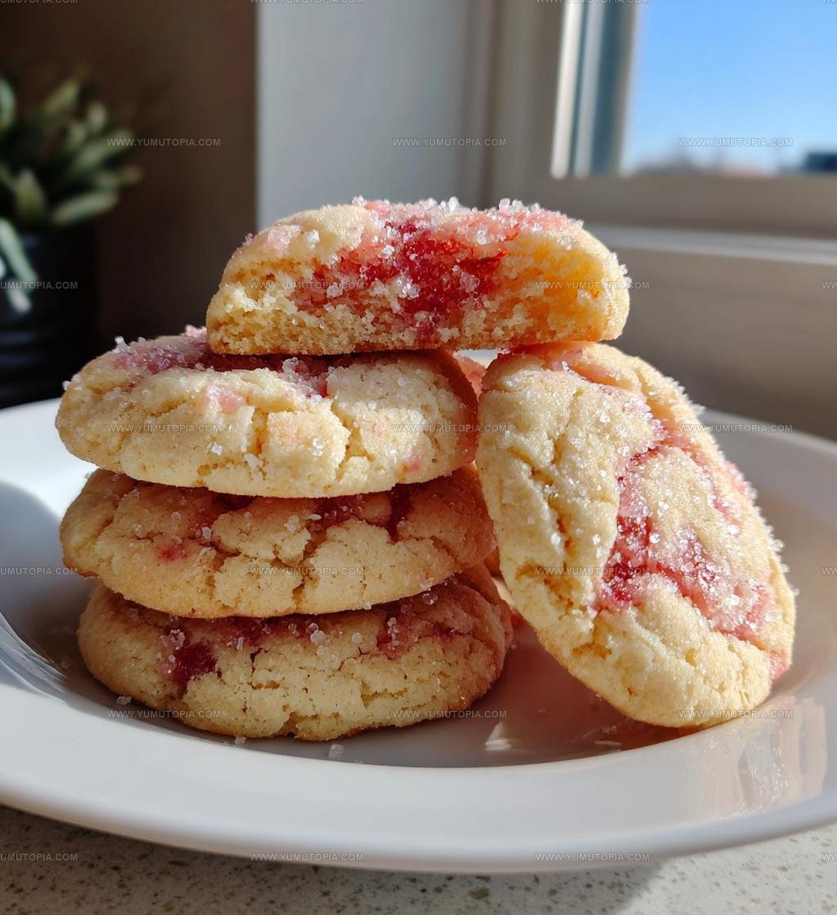Strawberry Sugar Cookies Recipe