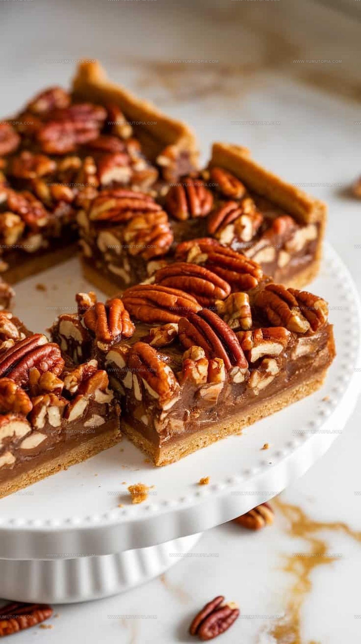 Maple-Sweetened Maple Pecan Pie Bars Recipe