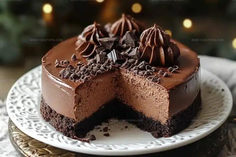 Chocolate Fudge Truffle Cheesecake Recipe
