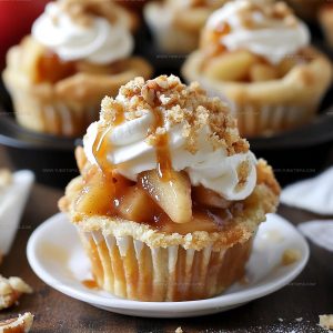 Bite Size Apple Pie Cupcakes Recipe