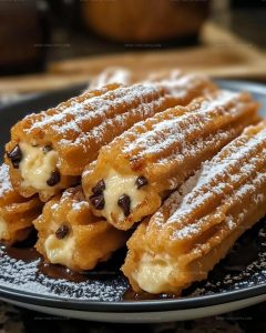 Cookie Dough Cheesecake Churros Recipe