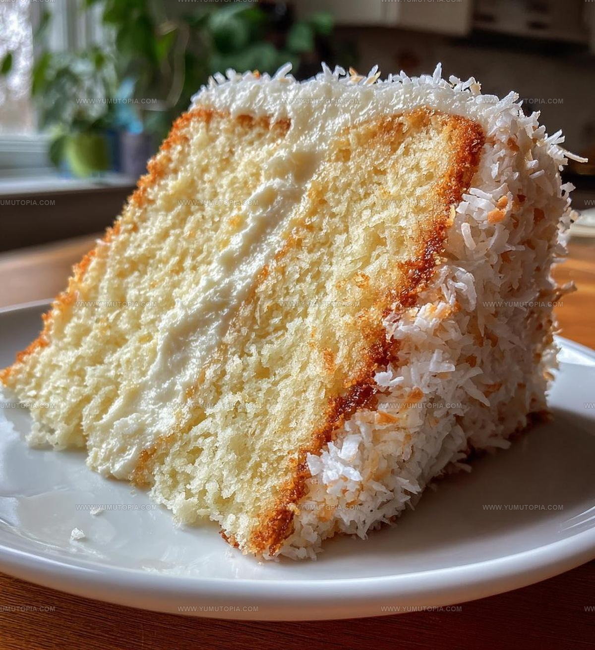 Moist Coconut Cake Recipe