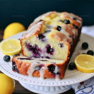Lemon Blueberry Loaf with Lemon Glaze Recipe