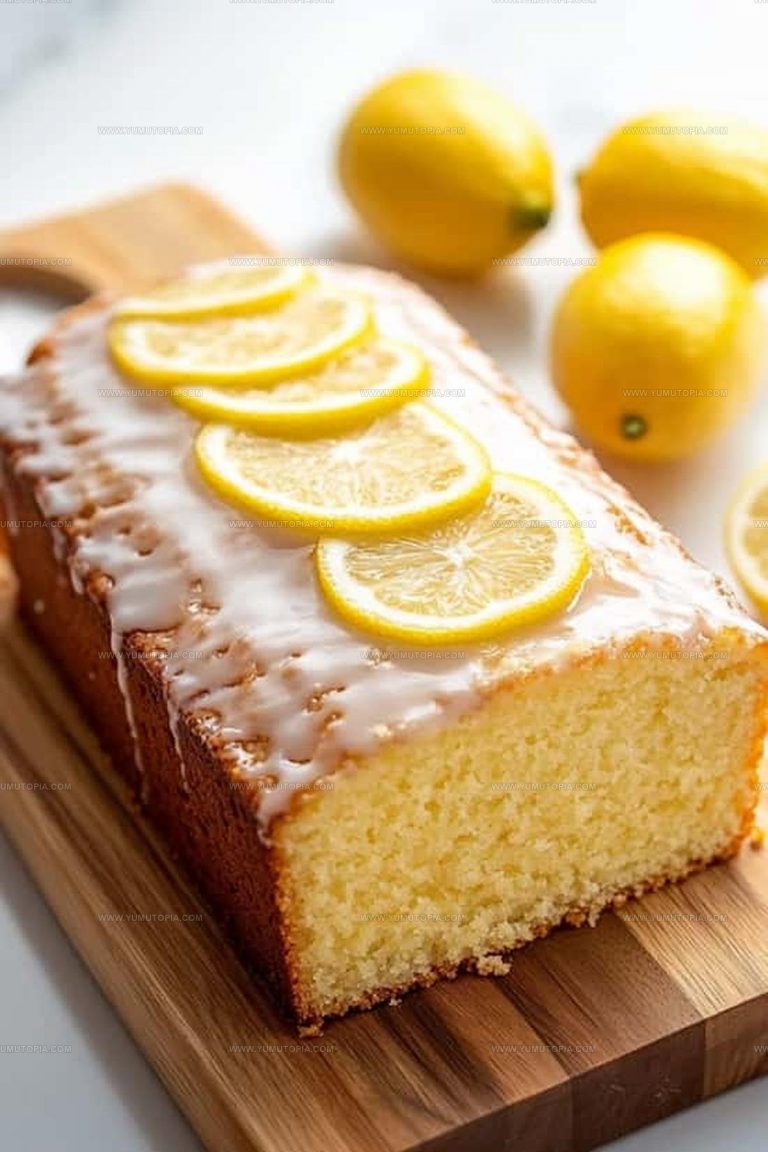 Easy Lemon Pound Cake Recipe