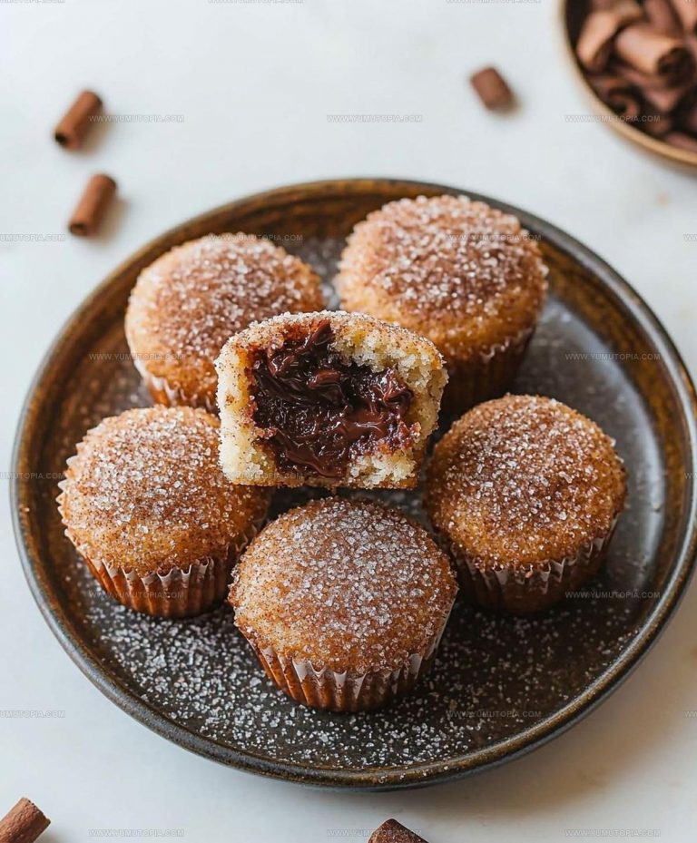 Nutella Cinnamon Sugar Muffins Recipe