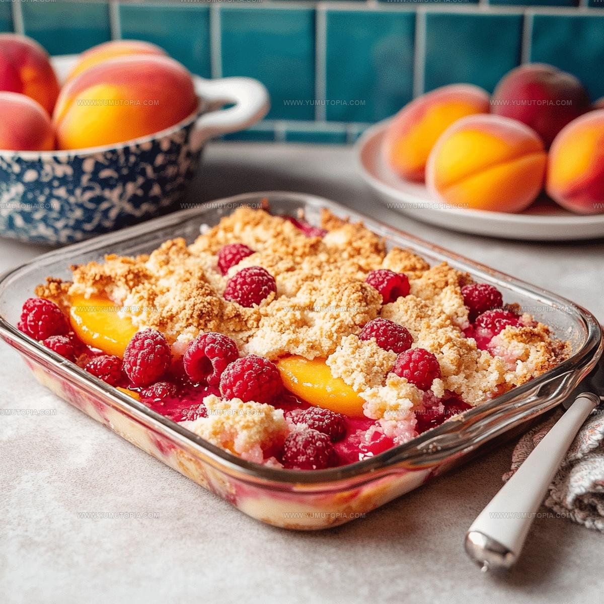 Peach And Raspberry Cobbler Recipe