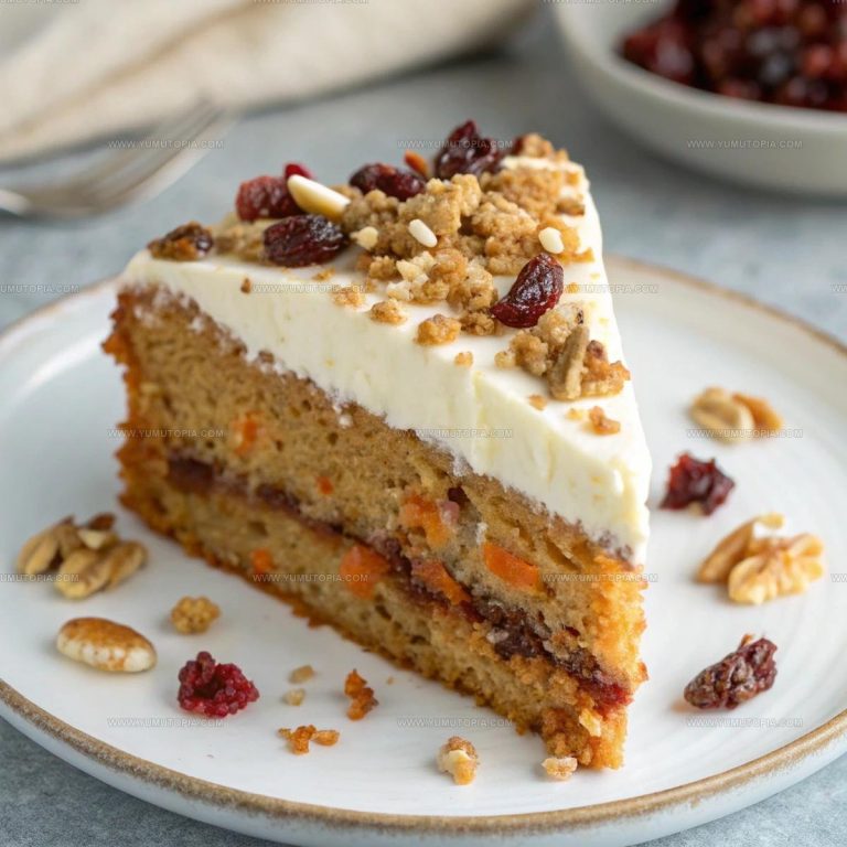 Classic Spiced Carrot Cake Recipe