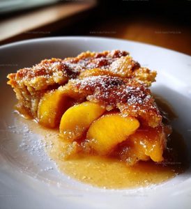 Super Easy Peach Cobbler Recipe