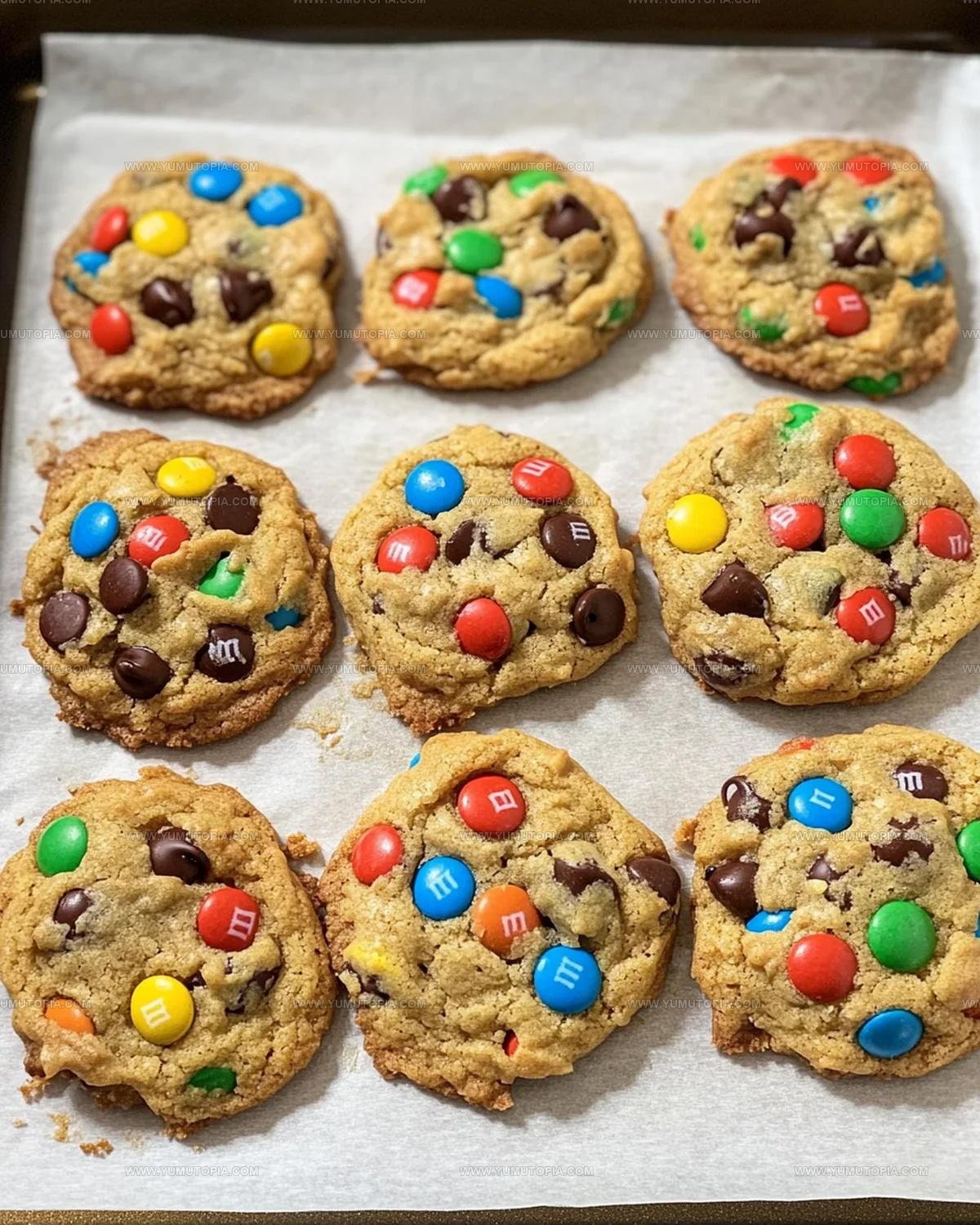 Soft Batch Monster Cookies Recipe