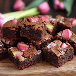 Rhubarb Brownies Recipe