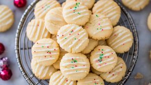 Whipped Texture Whipped Shortbread Cookies Recipe