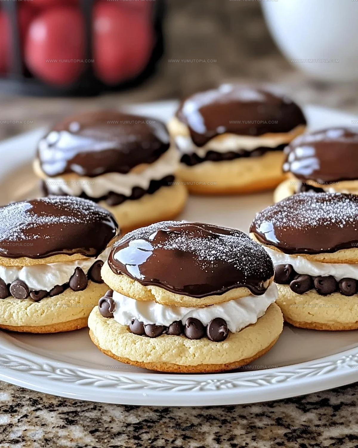 Boston Cream Pie Cookies Recipe