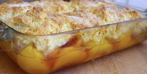 Old-Fashioned Peach Cobbler Recipe