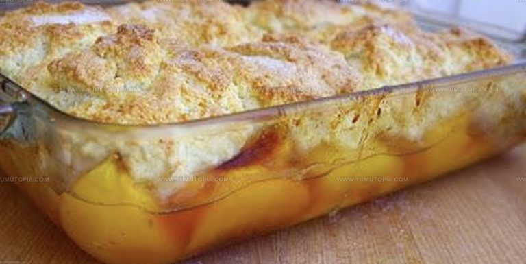 Old-Fashioned Peach Cobbler Recipe