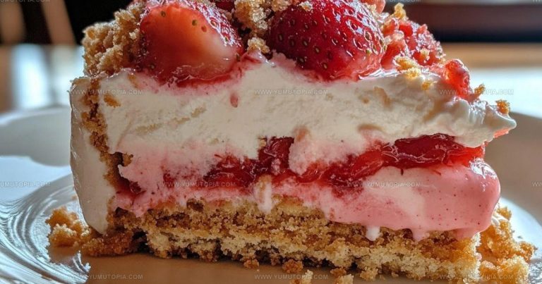 Strawberry Shortcake Ice Cream Cake Recipe
