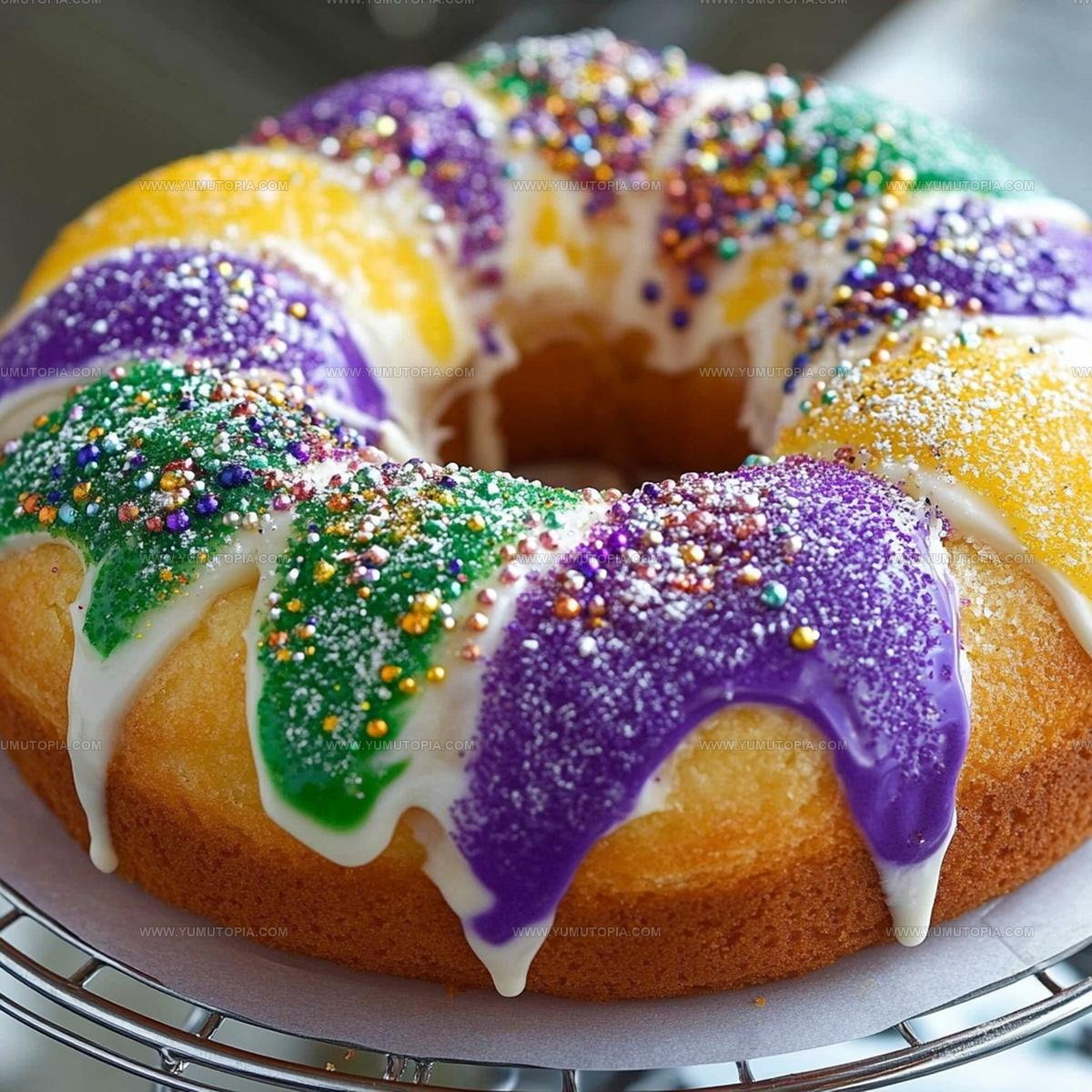 Mardi Gras King Cake Recipe