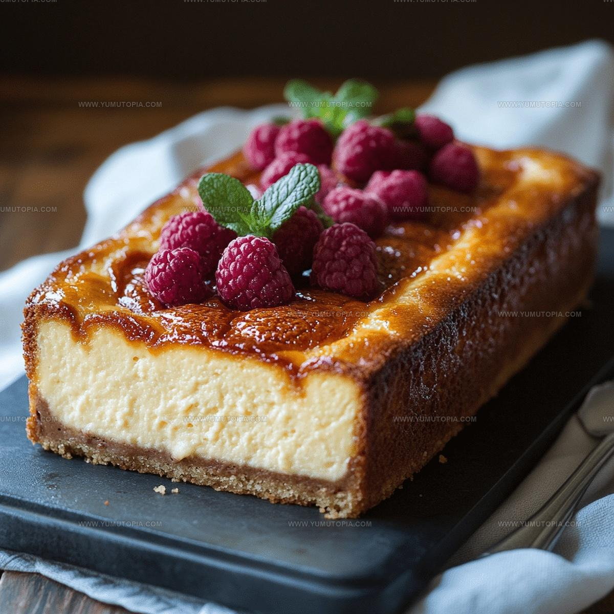 Basque Cheesecake Loaf Pan Recipe