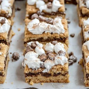 Smores Marshmallow Bars Recipe