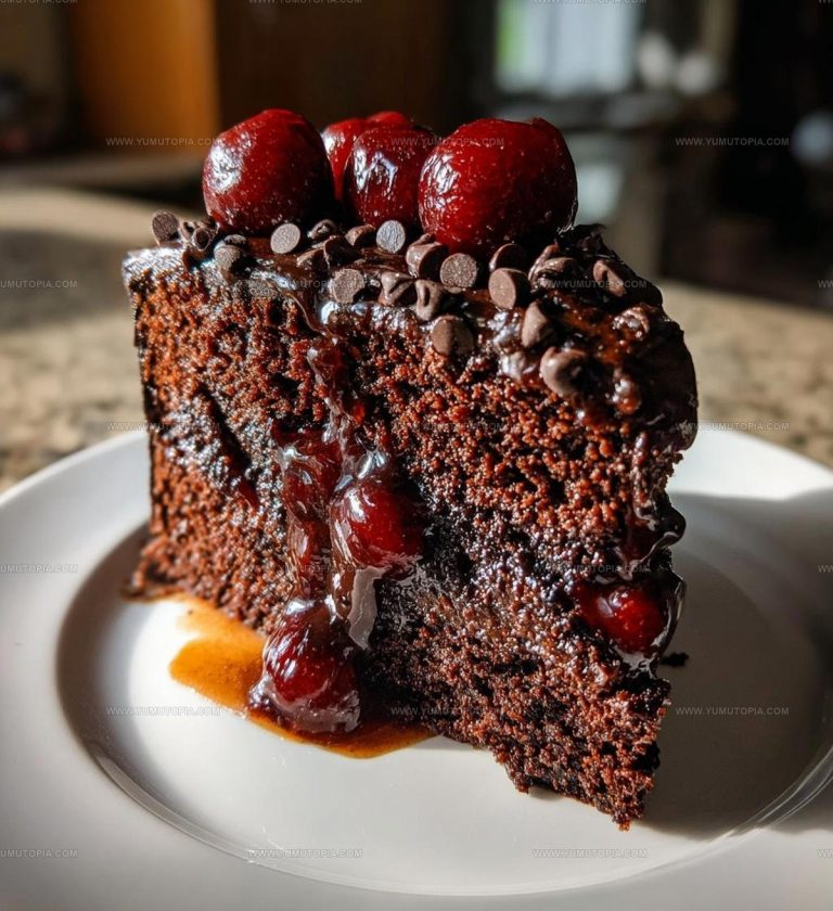 Chocolate Cherry Cake Recipe