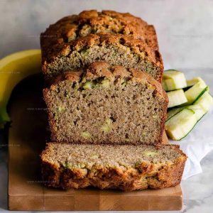 Veggie-Boosted Banana Zucchini Bread Recipe