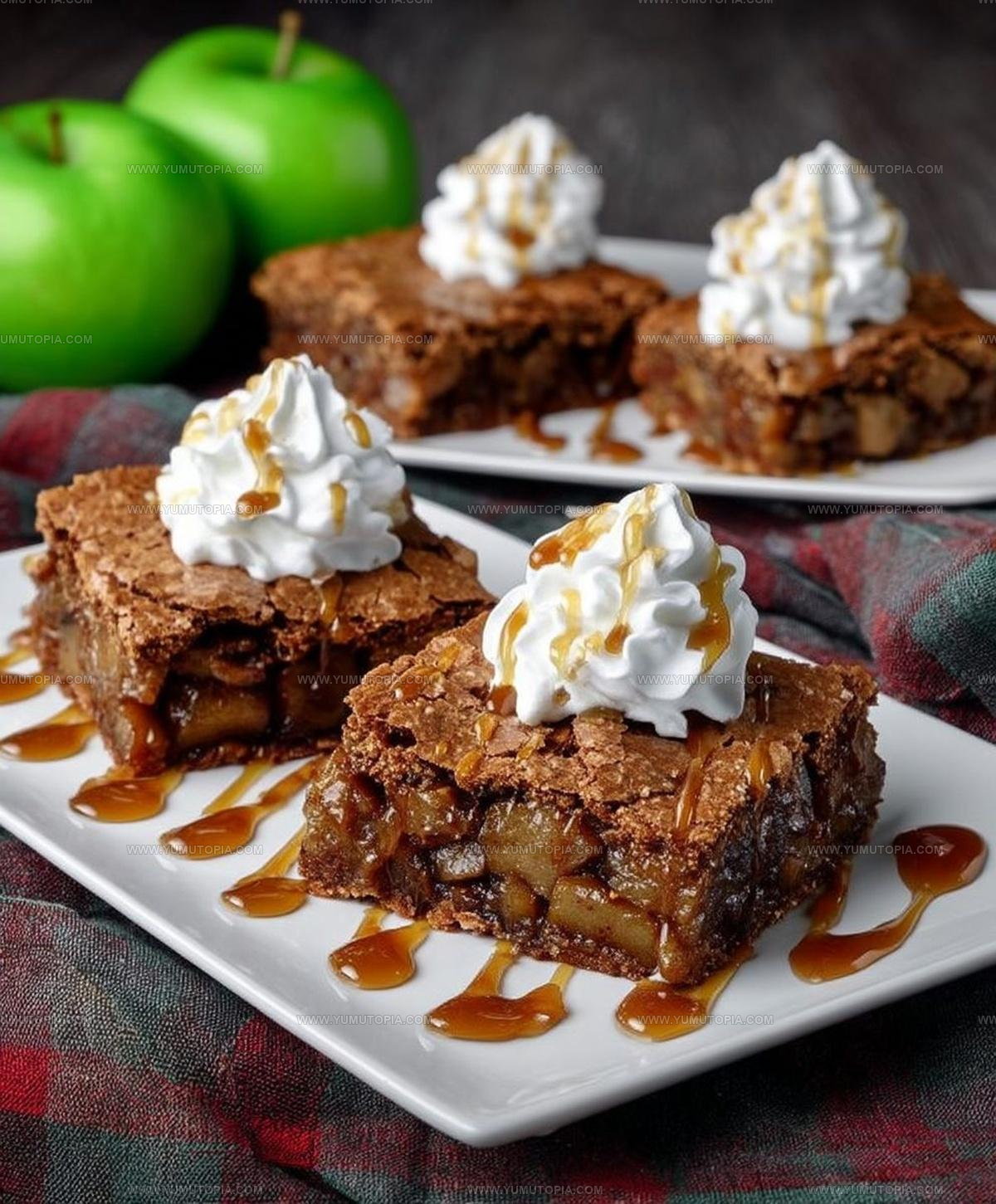 Fall Apple Brownies Recipe