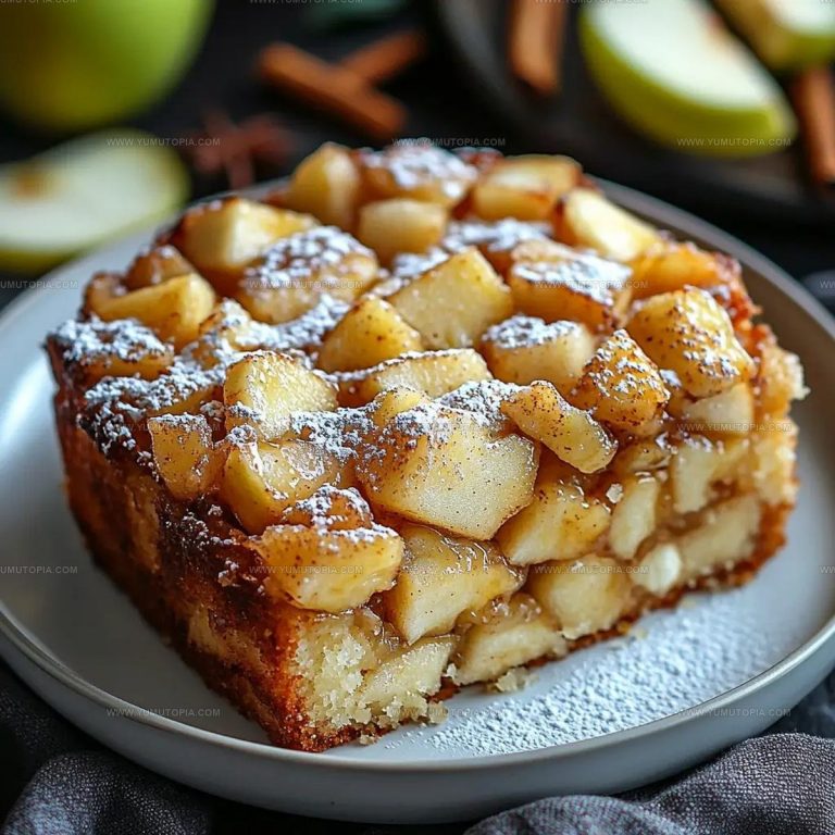 Luscious Country Apple Fritter Cake Recipe