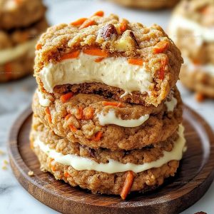 Carrot Cake Cheesecake Cookies Recipe