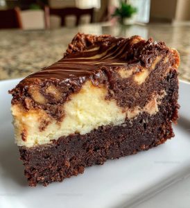 Swirled Brownie Cheesecake Recipe