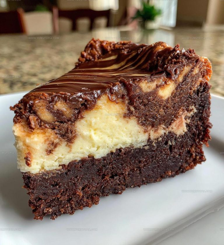 Swirled Brownie Cheesecake Recipe